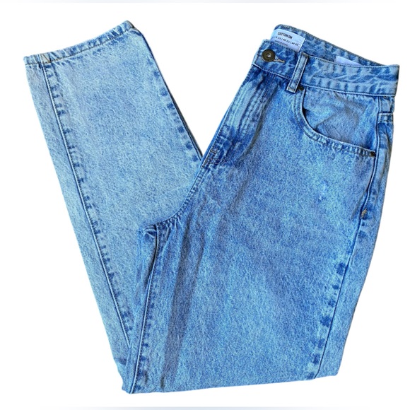 Cotton On Denim - Cotton On Women’s Mom Jeans Size 8 Straight Leg